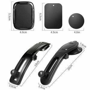 360 Rotatable Phone Mount Holder Car Dashboard Gravity Adjustable GPS Stand Rotating Car Phone Holder