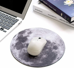 Space Round Mouse Pad PC Gaming Non Slip Mice Mat