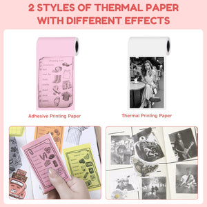 Thermal Mini Printer, X2 Inkless Sticker Maker