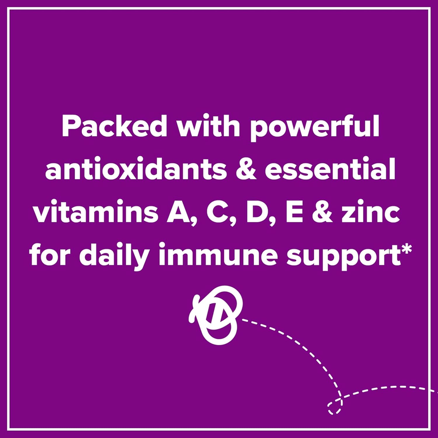 Zarbee’s Elderberry Gummies Daily Immune Support Supplement with Vitamins A C D E & Zinc, Black Elderberry Extract, Natural Berry Flavor, Vegetarian, Gelatin-Free, 60 Count
