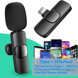 Wireless Lavalier Lapel Microphone For IPhone IPad Professional Wireless Clip Mic -