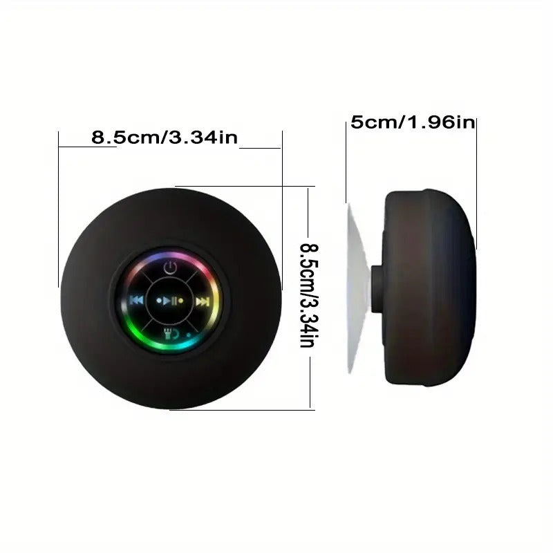 Wireless Speaker In The Bathroom - Audio, USB Charging Button Control,