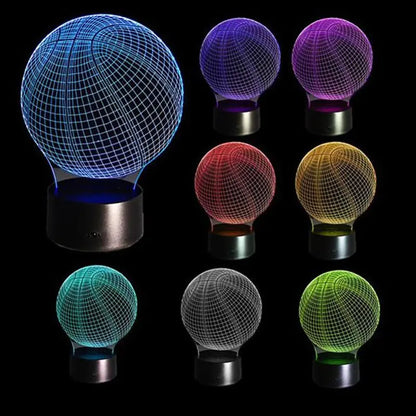 Basketball Creative 3D Table Lamp