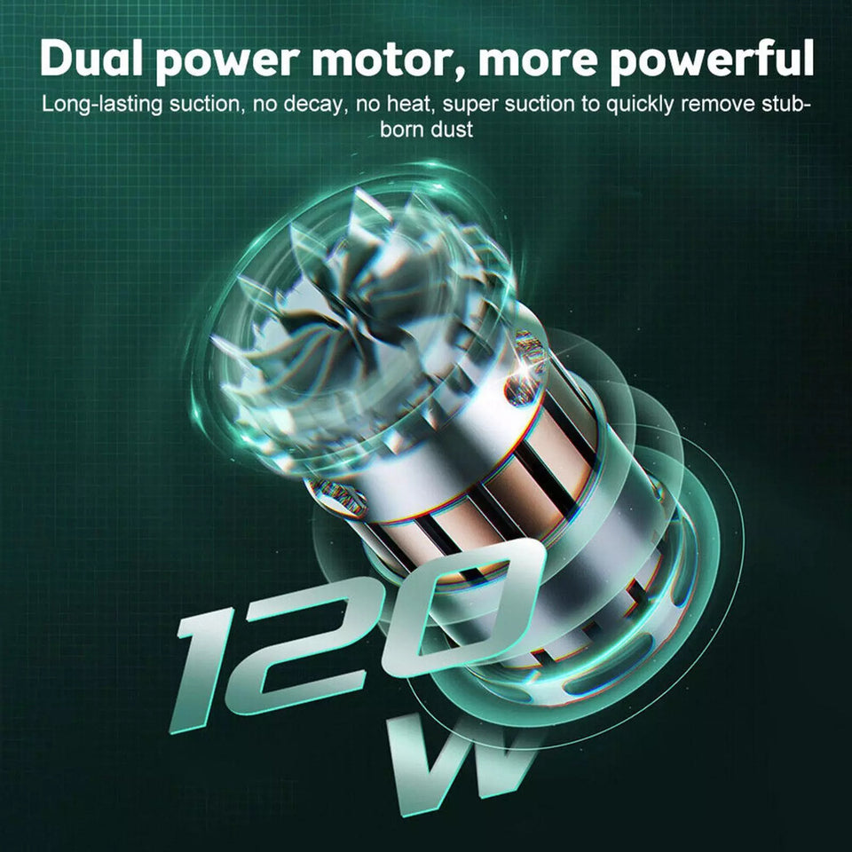 Cordless Hand-Held Vacuum Cleaner Mini Portable Car Auto Home Wireless Handheld Vacuum Cordless.