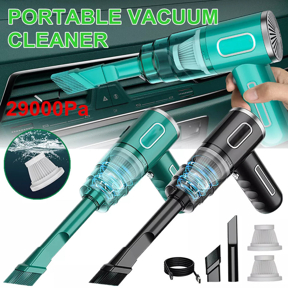 Cordless Hand-Held Vacuum Cleaner Mini Portable Car Auto Home Wireless Handheld Vacuum Cordless.