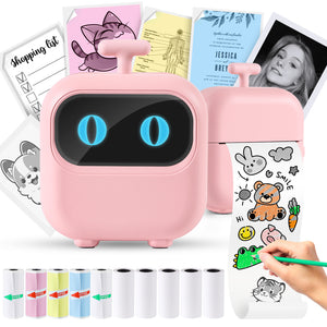 Thermal Mini Printer, X2 Inkless Sticker Maker