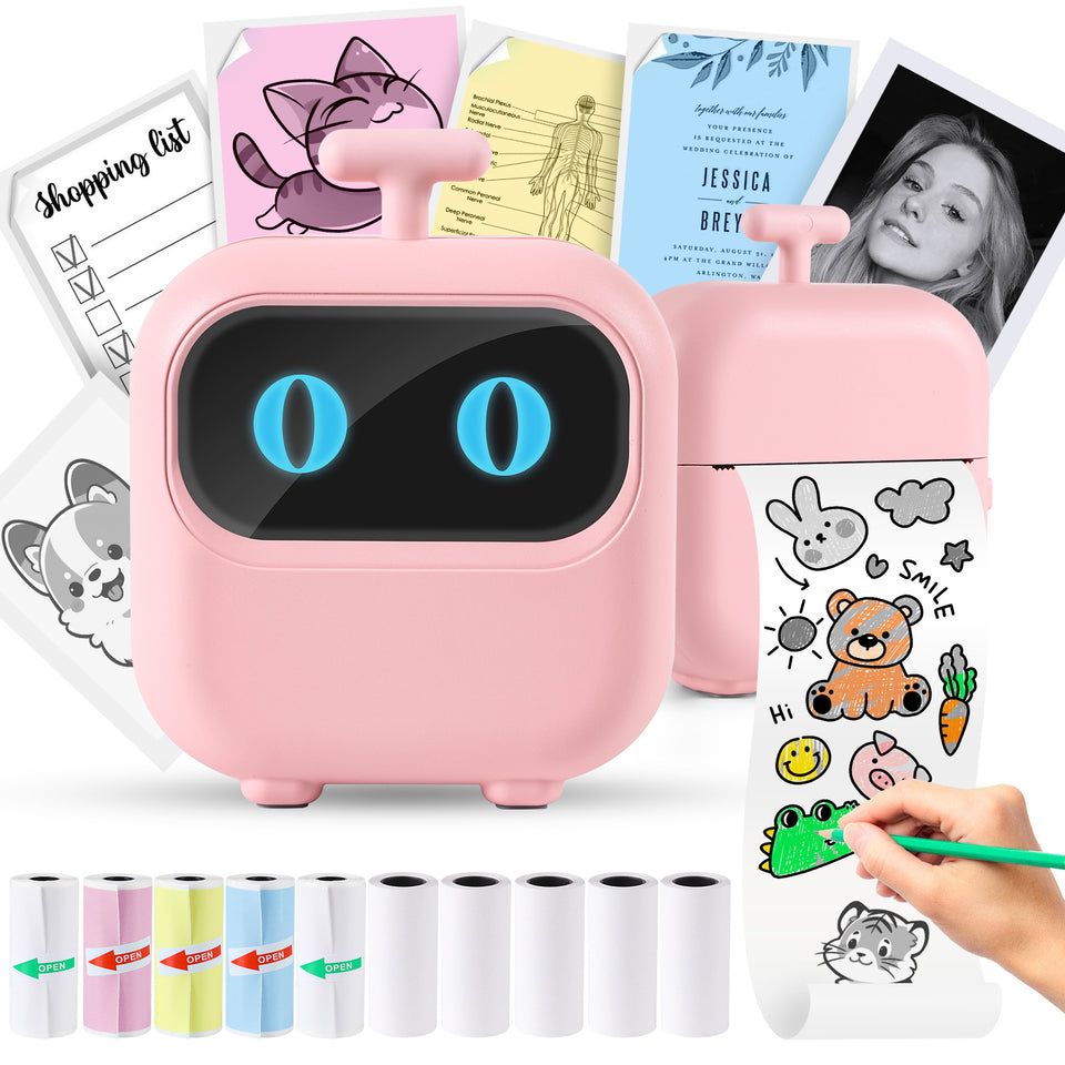 Thermal Mini Printer, X2 Inkless Sticker Maker