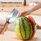 New Watermelon Splitter Watermelon Cutting Artifact 430 Stainless Steel Cutting Piece