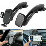 360 Rotatable Phone Mount Holder Car Dashboard Gravity Adjustable GPS Stand Rotating Car Phone Holder