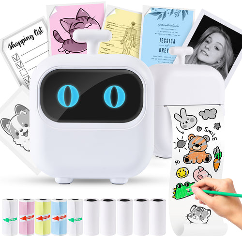 Thermal Mini Printer, X2 Inkless Sticker Maker